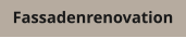 Fassadenrenovation